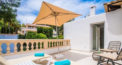 Traumhaus mit Meerblick nähe Cala Ratjada, 5 Min. zu Fuß vom Strand entfernt
