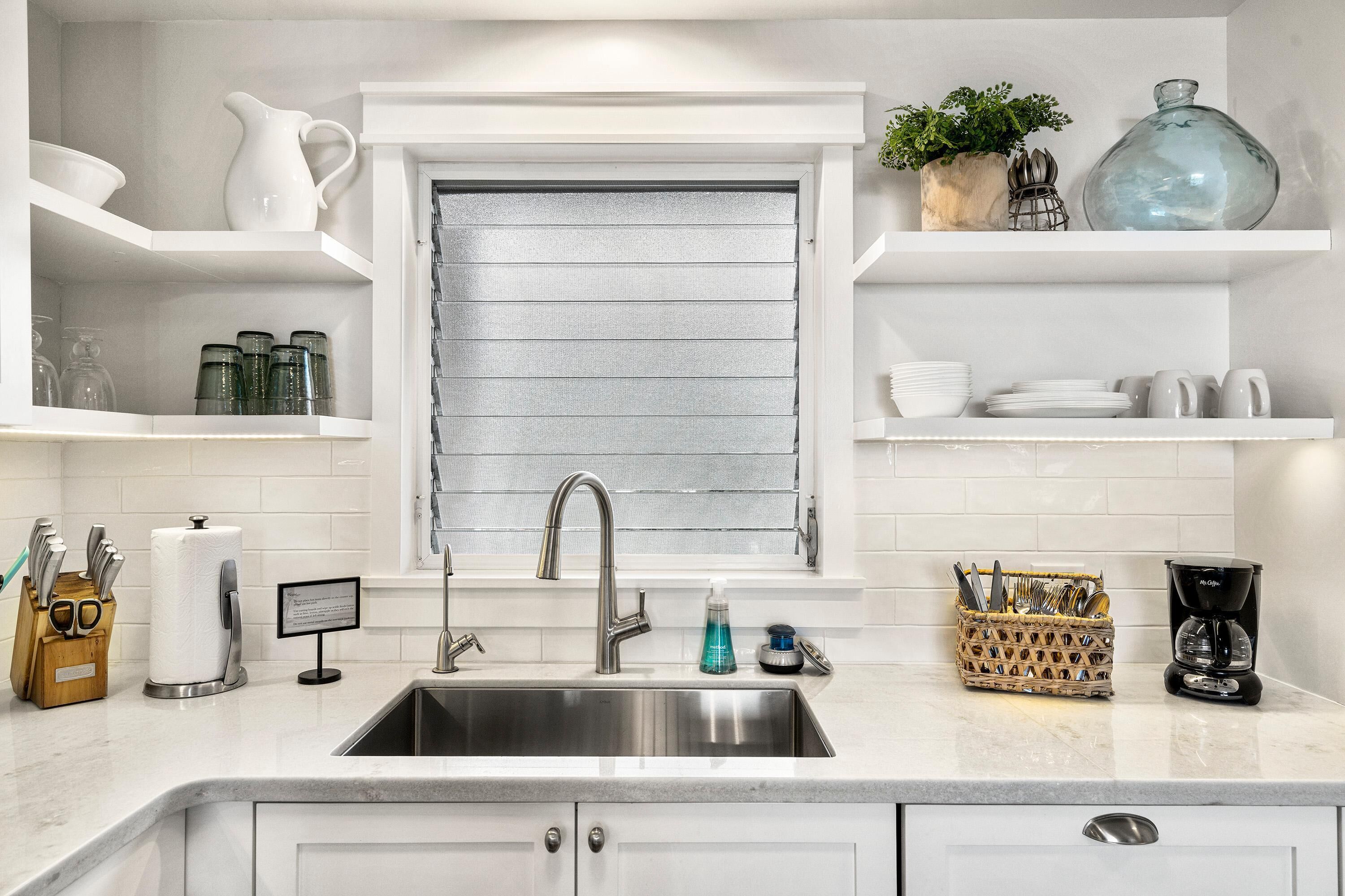 콘도, 킹사이즈침대 1개 (Kailua Village#701) | 전용 주방 | 식기 세척기, 토스터, 키친타월