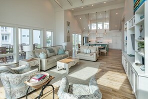 スマートテレビ、卓球台、書庫