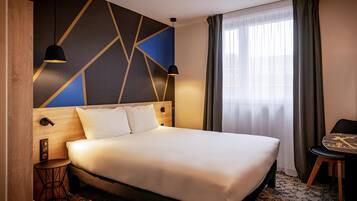 Standard Double Room, 1 Double Bed | Hypo-allergenic bedding, soundproofing, free cots/infant beds, free WiFi