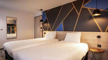 Camera Standard, 2 letti singoli | Biancheria da letto ipoallergenica, insonorizzazione