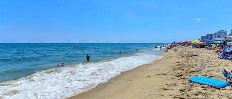 Accommodatie ligt op het strand