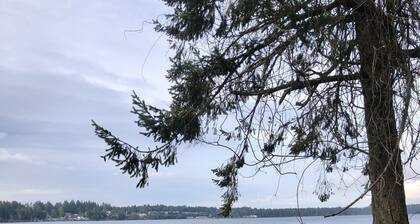 Oceanfront Nanoose Bay stunning views condo sleeps 6