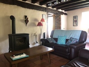 TV, fireplace - Cottage in the countryside - Quiet - Pets accepted! (Graçay)