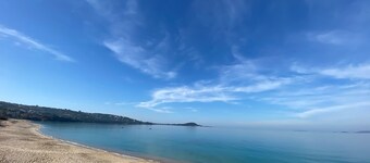 Beautiful house Agosta plage - Terrace with sea view - Sea access 500m