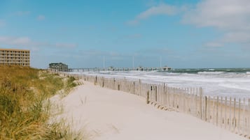 On the beach