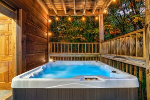 Baignoire à remous extérieure