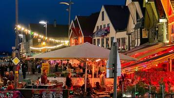 Apartment, 2 Bedrooms, Smoking, Sauna | Outdoor dining