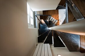 Casa, 1 habitación, para fumadores, balcón | Cocina privada | Cafetera y tetera 