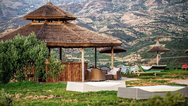 Bungalow, 1 Bedroom, Accessible, Fireplace | Pool | Indoor pool - Bungalow Double 16 - El Cortijo Chefchaeun Hotel Spa (Derdara)