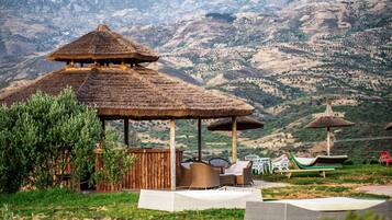 Bungalow, 1 Bedroom, Accessible, Fireplace | Pool | Indoor pool