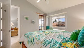 2 bedrooms, iron/ironing board, free WiFi, bed sheets - 2bd with Loft Space Near Ocean Sunset Views ACQ23 (Kailua Kona)