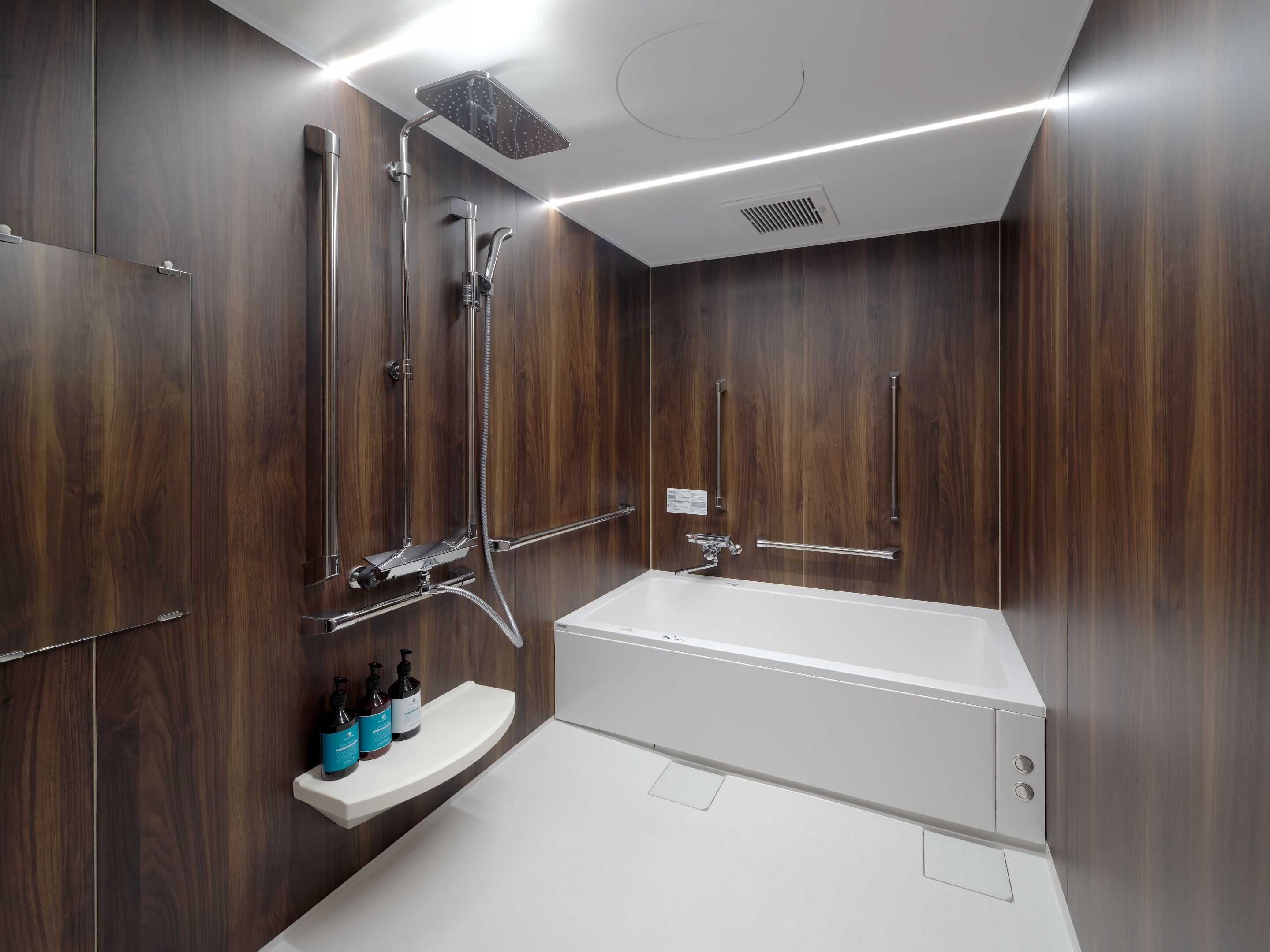 room, 2 single beds, accessible | bathroom | shower, rainfall showerhead, free toiletries, hair dryer