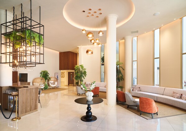 Sitzecke in der Lobby