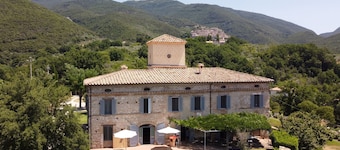 Stunning villa with private pool close to Rome in the Sabine countryside