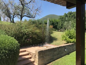 Overnattingsstedets uteområder