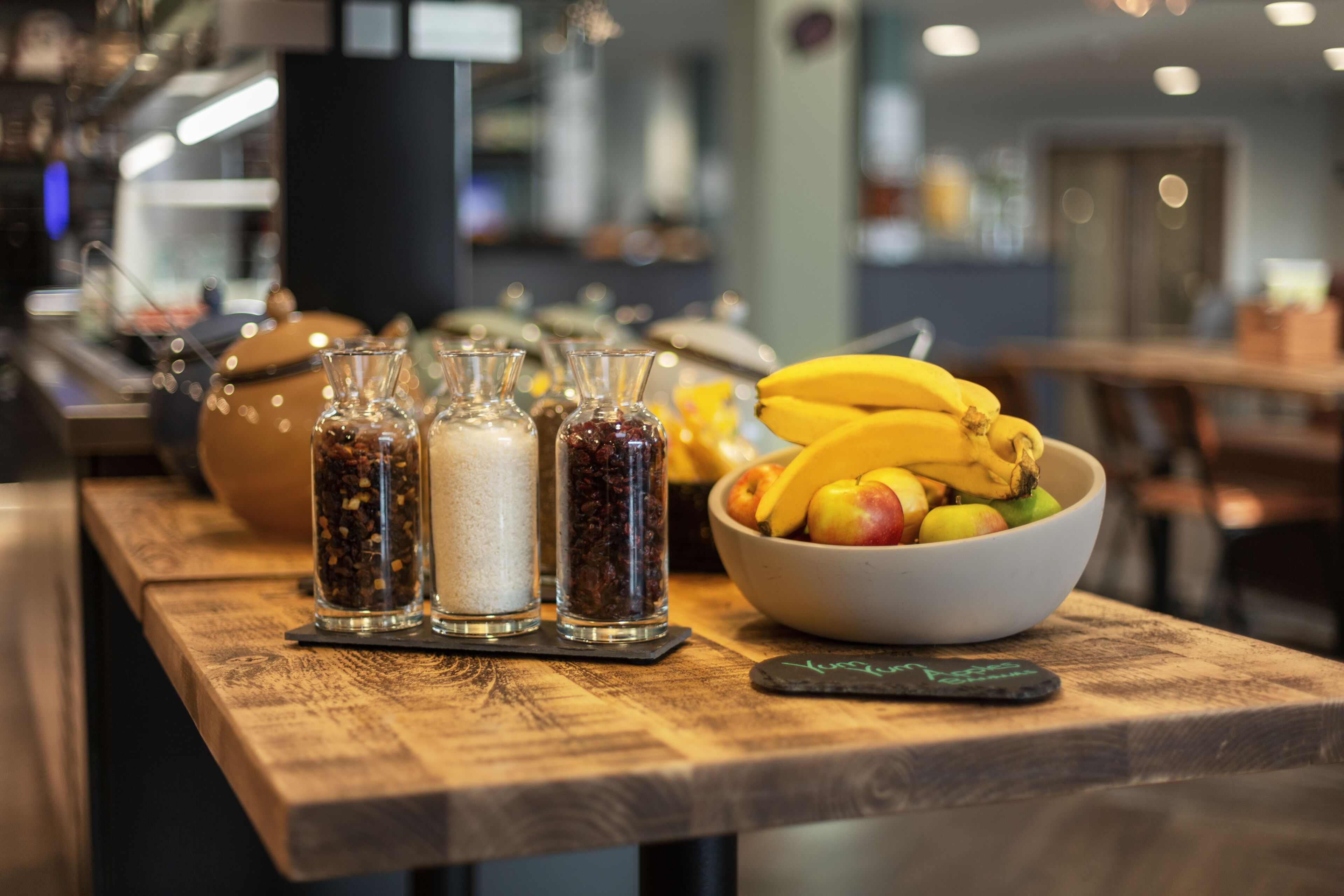 Päivittäinen buffetaamiainen maksusta
