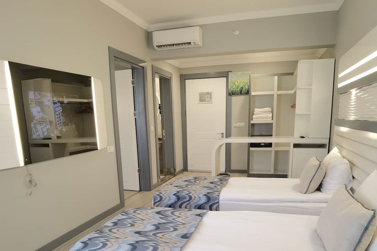 1 bilik tidur, cadar kapas Mesir, peralatan tempat tidur premium