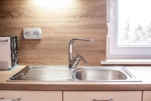 Apartment (One bedroom apartment) | Private kitchen | Fridge - Apartment Stil (Brezice)