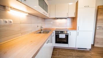 House (Two Bedroom Holiday Home) | Private kitchen | Fridge