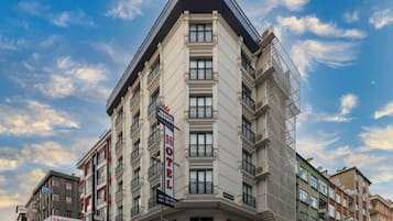 Voorkant van accommodatie