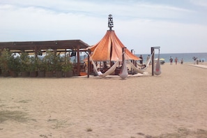 Plage à proximité, serviettes de plage