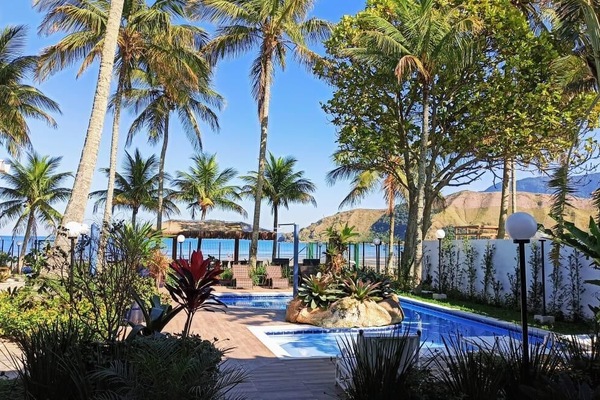 Outdoor pool, open 8:00 AM to 10:00 PM, sun loungers
