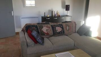 TV, ping pong, books