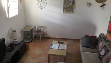 TV, ping pong, books