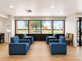 Sala de estar en el lobby