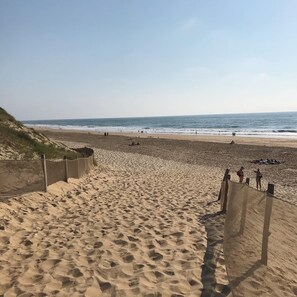 Accommodatie ligt op het strand