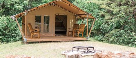 Overnattingsstedets uteområder