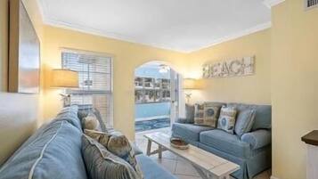 Smart TV, DVD player, books