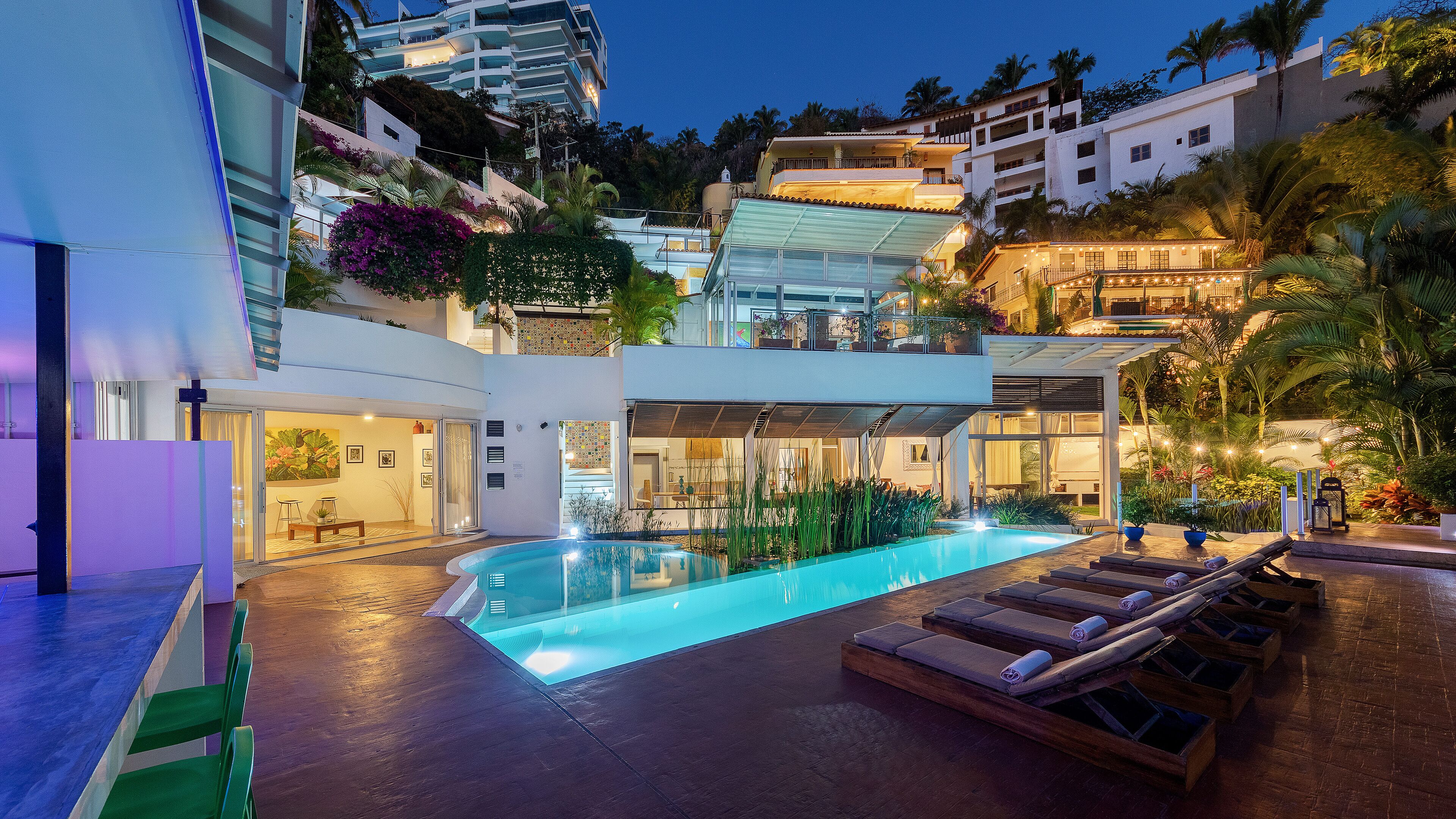 Alberca al aire libre 