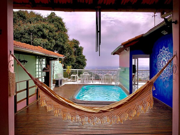 Alberca al aire libre 