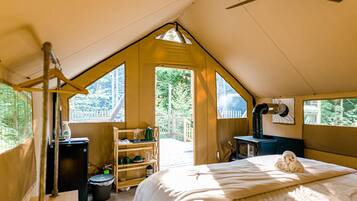 Romantische tent | Individueel gemeubileerd, beddengoed