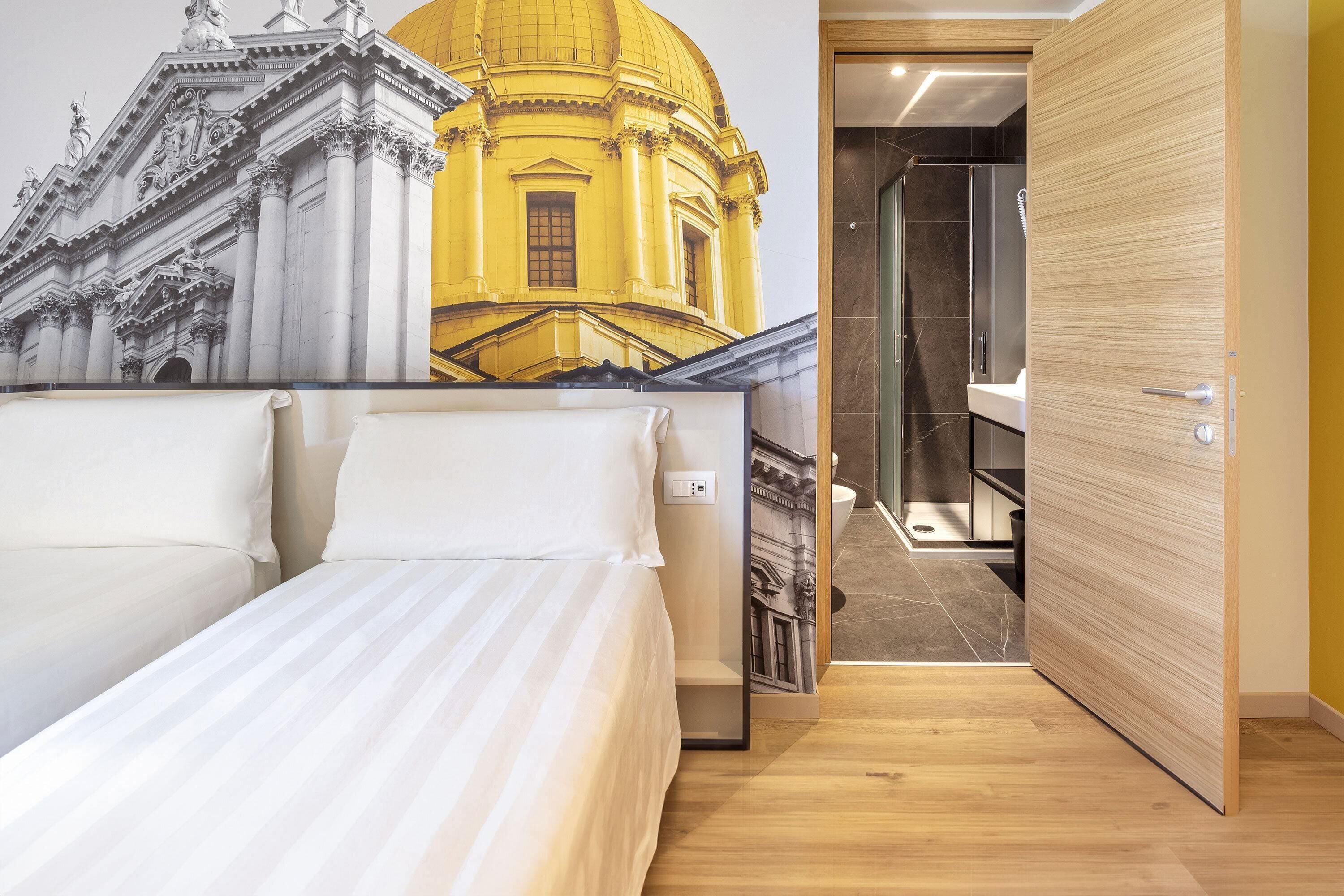 Tomannsrom – standard | Skrivebord, lydisolert, wi-fi (inkludert) og sengetøy