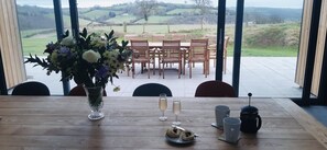 Dining - New Modern Barn surrounded by Devon countryside (Dunsford Exeter)