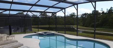 Außenpool, beheizter Pool