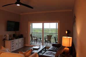 Smart TV, video games, DVD player, books - Waterfront Community 2 Bedroom - Southern Coastal Design (New Smyrna Beach)