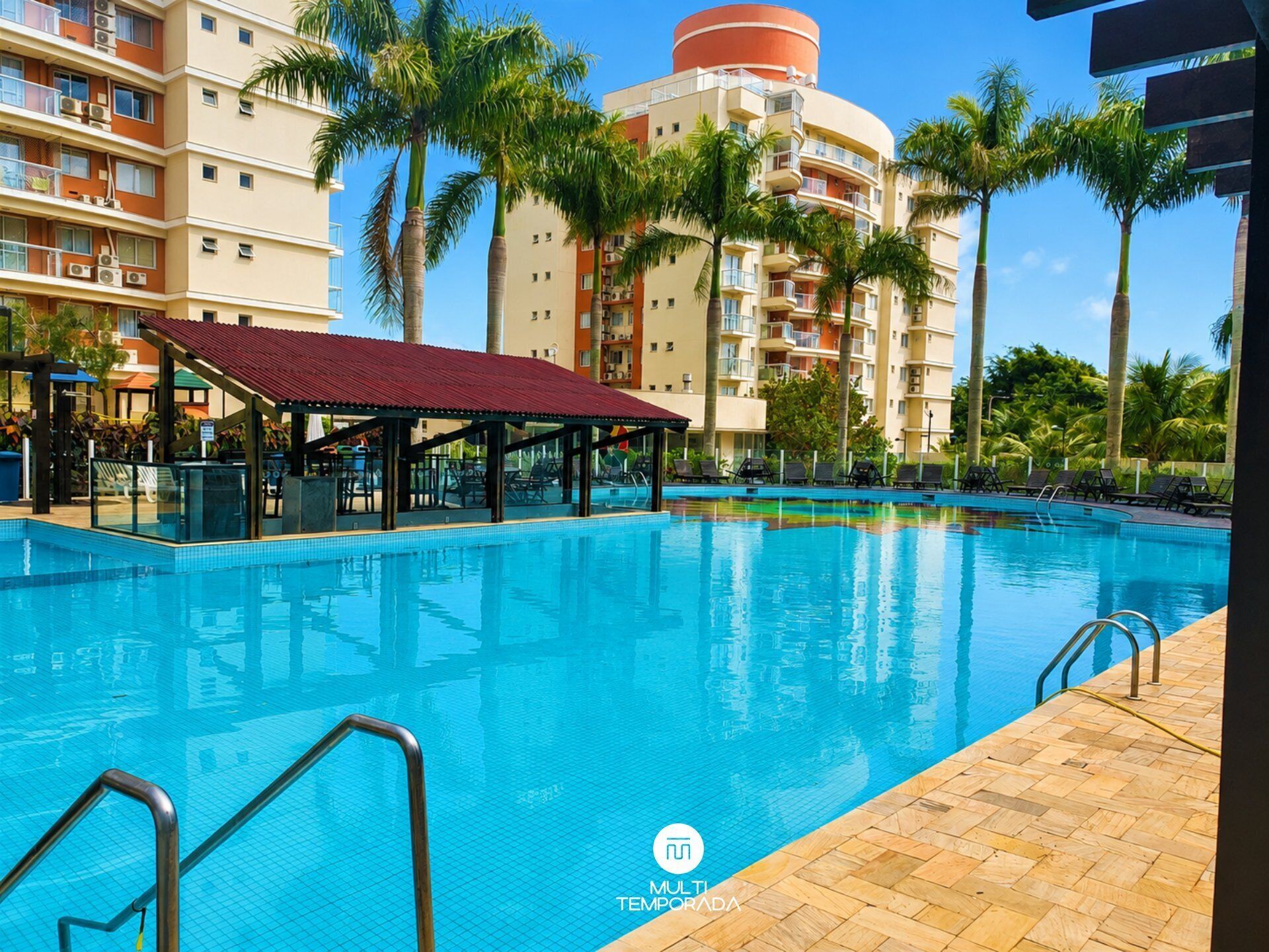 Excepcional Nautilus Casa Clube com Vista Mar | 수영장