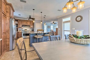 Dining - Pool & Dock Access: Gulf Shores Family Getaway! (Gulf Shores)