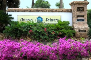 Exterior detail - Live like Royalty @ Aransas Princess Beach Front Bliss w/ Heated Pool - Hot Tub! (Port Aransas)