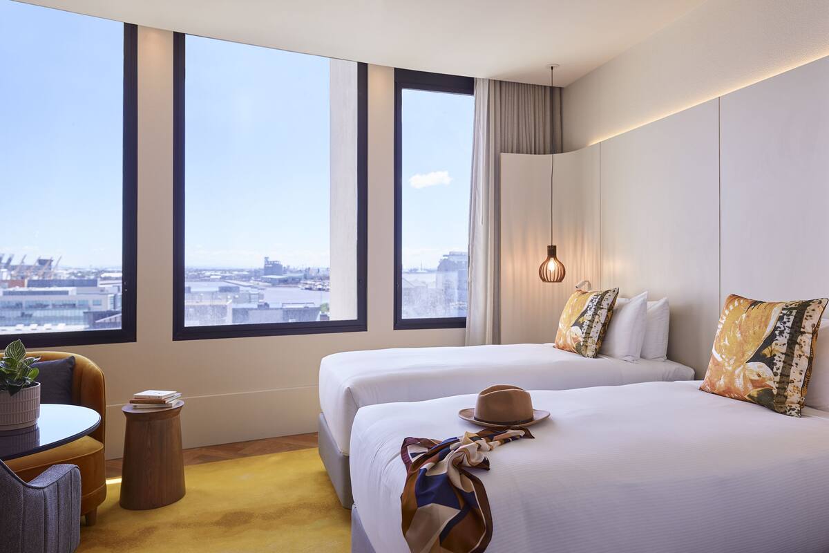 premium bedding, tempur-pedic beds, minibar, in-room safe