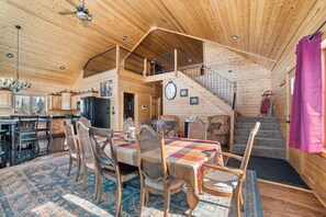 Dining - Spacious, Secluded Retreat with Rustic Charm (Maple)