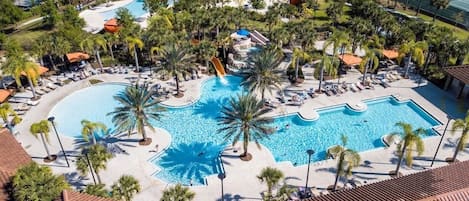 室外泳池、暖水池