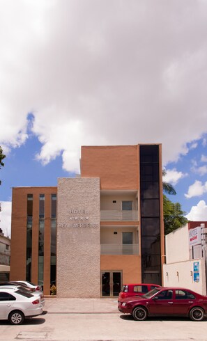 Fassade der Unterkunft