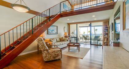 2 Story top level AC unit 2 bdrms w/Large Loft with 2 twin beds & bathrm SUNSETS