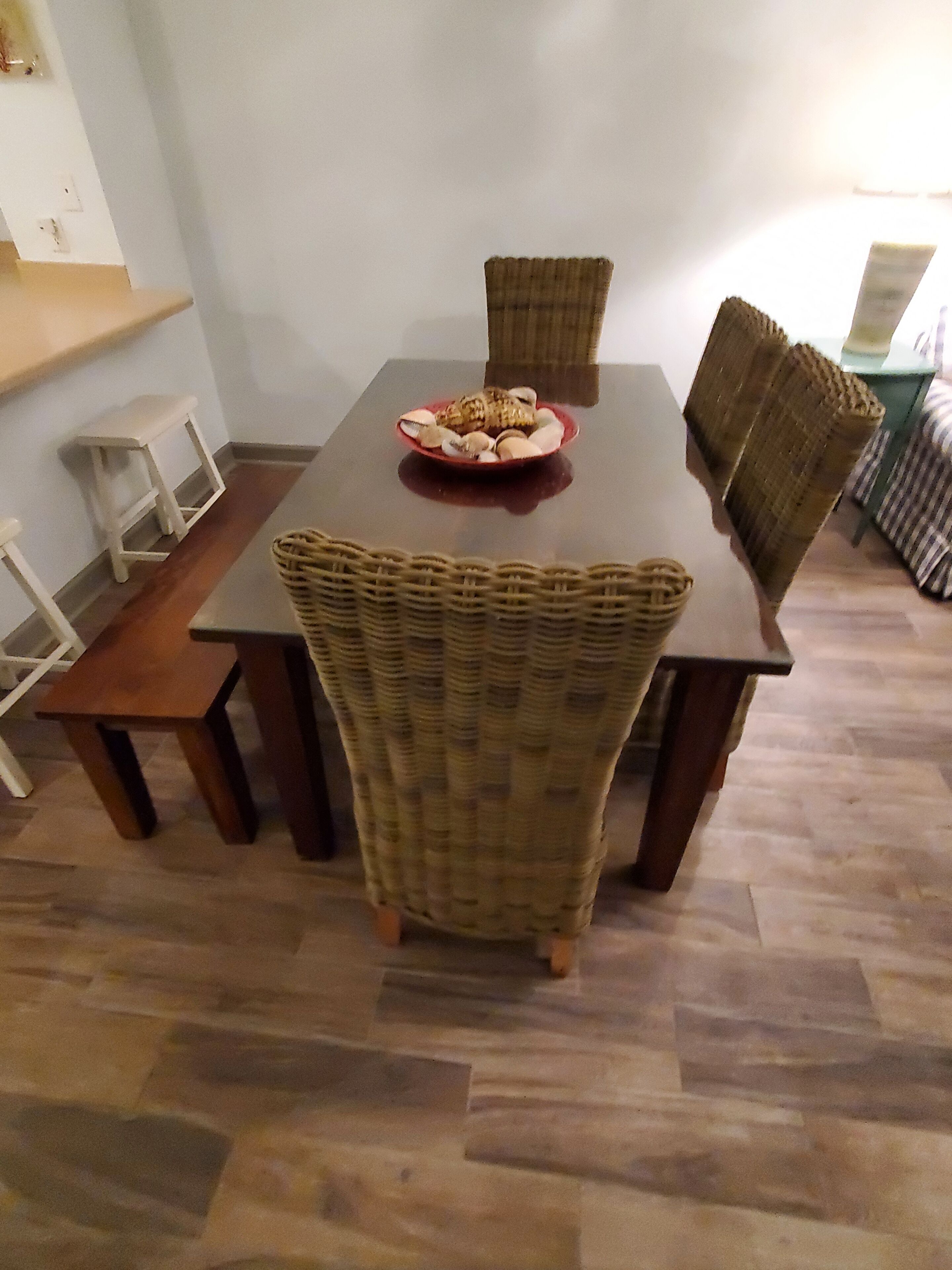 Dinner table.