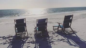 Beach nearby, beach towels